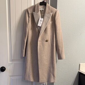 Reiss Light Tan Men's Trench Coat